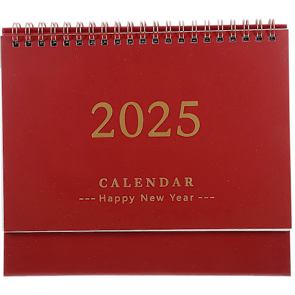 Skrivebordskalender Papirkalender Dekor Bærbar Kalender Engelsk Skrivebordskalender til Kontor