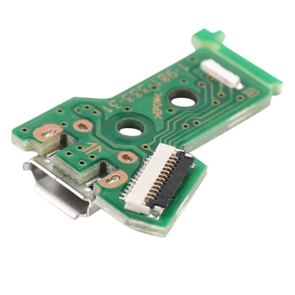 4x For PS4 Kontroller - USB Ladekontakt Kretskort -040 12-pinners Kabelport