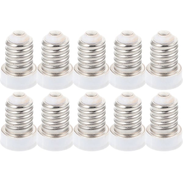 10 stk. Pære Adapter Lampeholder Adapter E14 Til E12 Pære Adapter Forsyning