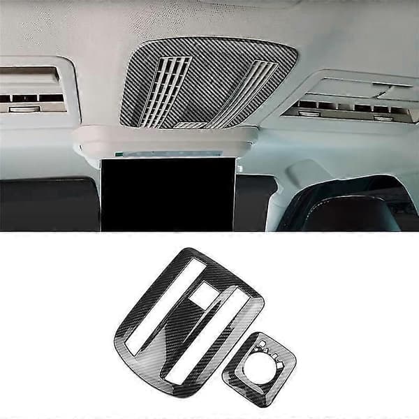 Kullfiber Deksel for Leselys i Bilen, Passer for Veloz Avanza 2022 2023