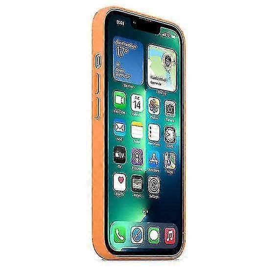 Jule-silikon mobildeksel for iPhone 13 Pro 13pro Marigold
