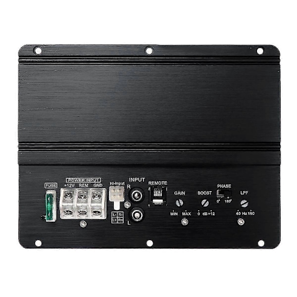 3800W Bilstereo Förstärkare Hifi Auto Bas Högtalare 2 Kanal Förstärkare Bil Ljudförstärkare Surroundljud