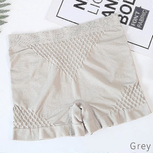 Damer Butt Lift Under Shorts Underkläder Säkerhetsshorts Gray L