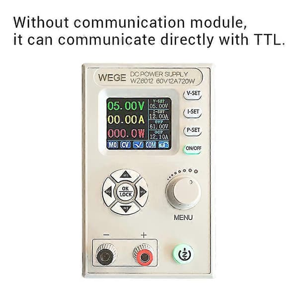 Wz6012 Justerbar Digital Steg-Laddningsmodul Volta Regulator Edi