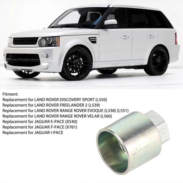 Lukittava pyöränmutterisarja LR037026 Pyöränmutterilukitussetti, korvaa mallit DISCOVERY SPORT FREELANDER 2