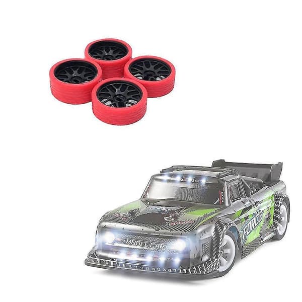 Metallfälgmönster Racingdäck 2 Smala 2 Breda För 284131 K989 K969 Mini-z Mini-q 1/28 Rc