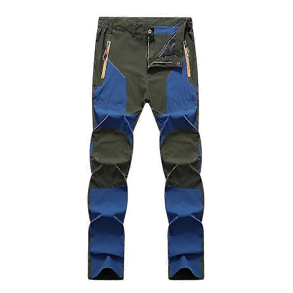 Miesten tuulenpitävät, vedenpitävät, hengittävät ja nopeasti kuivuvat ulkoiluhousut GreenBlue 4XL