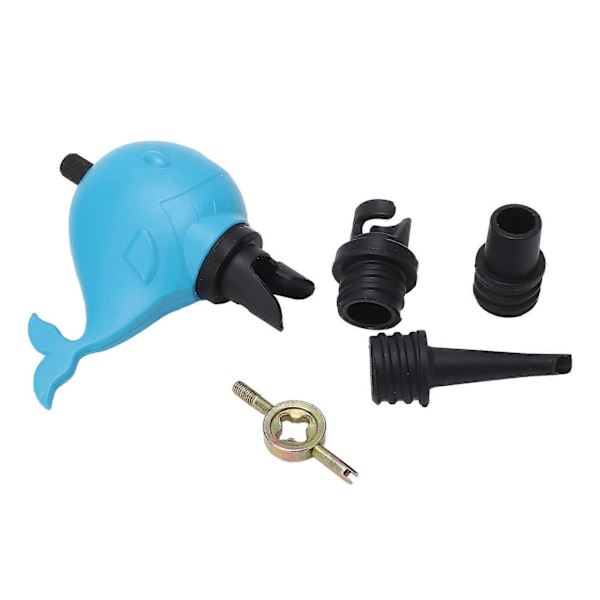 Paddleboard Pump Adapter Multifunktionel Ventiladapter med 3 Luftventil Dyser til Oppustelig Båd Oppustelig Seng