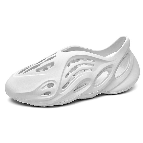 Herrskor löparskor tofflor halkfria promenadskor strandsandaler White 43