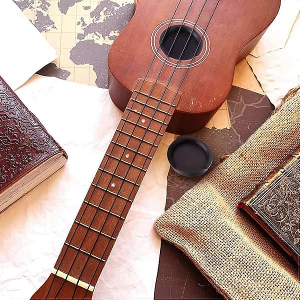 6st Gitarr Ljudhålsskydd, Gitarr Ljudhålskydd, Gitarr Dämpare Baksida Ljudhålsskydd För 38 39 40 4