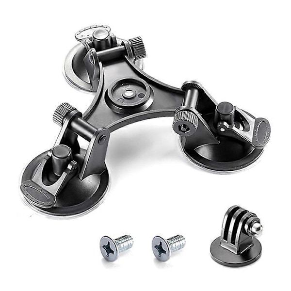 Mini Bærbar Sugekop Sports Kamera Tripod Stativ Beslag til Gopro Hero