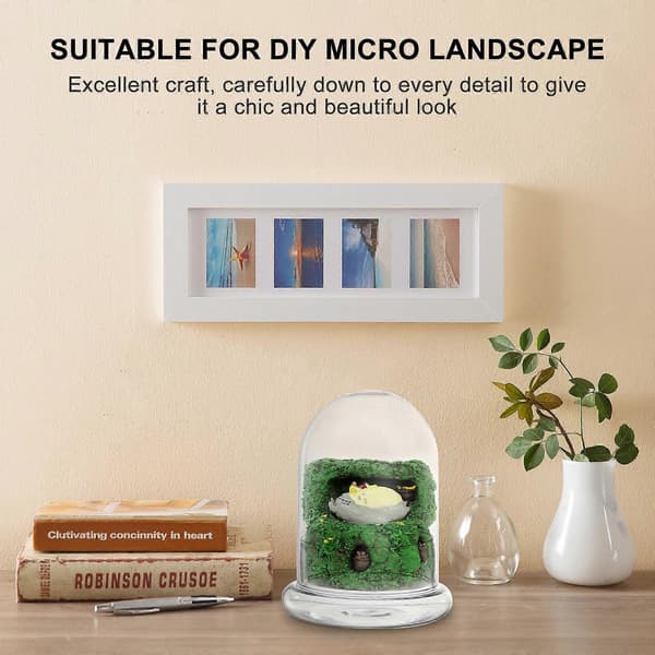 DIY Glasflaska för att Skapa Mikro-Landskap med Miniatyrprydnader