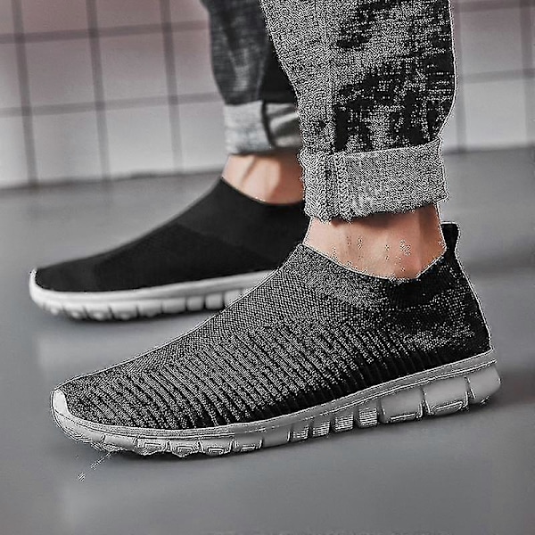 Letvægts Åndbare Sneakers Black 43