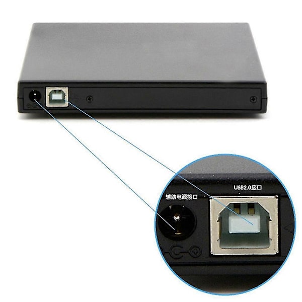 Extern PC CD USB-gränssnitt Inomhus Utomhus DVD-drivrutin Brusreducering Com