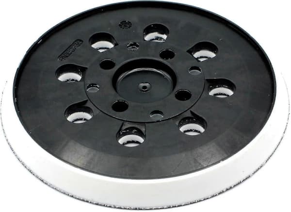 Slibepude til Bosch (125 mm, medium hårdhed med tilbehørssystem til excentersliber Pex 300/400 Ae / 4000 Ae / Advanced Orbit 18