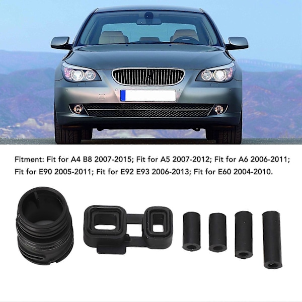 6-pack Automatväxellåds Packningssats Läcksäker Gummi Flexibel 0734317372 för E90 E92 E93 E60
