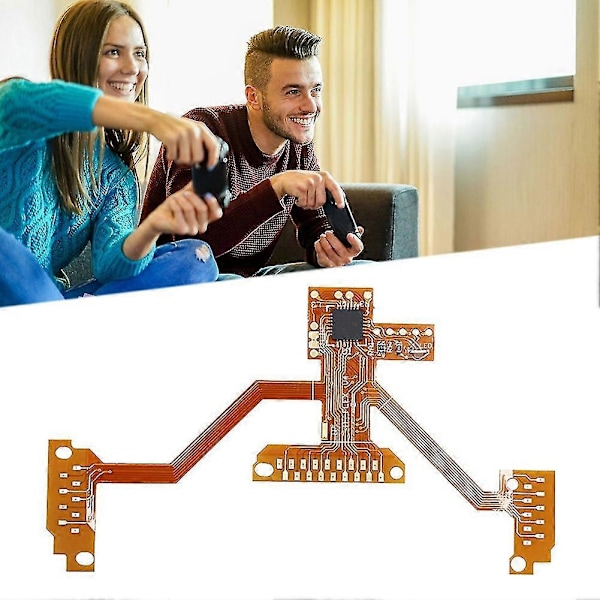 For Ps4 Gammel Versjon Håndtak Burst Kabel Selvinstallasjonssett Med 2 Knapper Og Klistremerker Rapid Fire