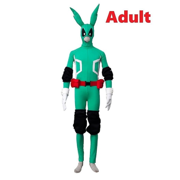 Deku Cosplay My Hero Academia Izuku Midoriya Cosplay Kostym Adult 120