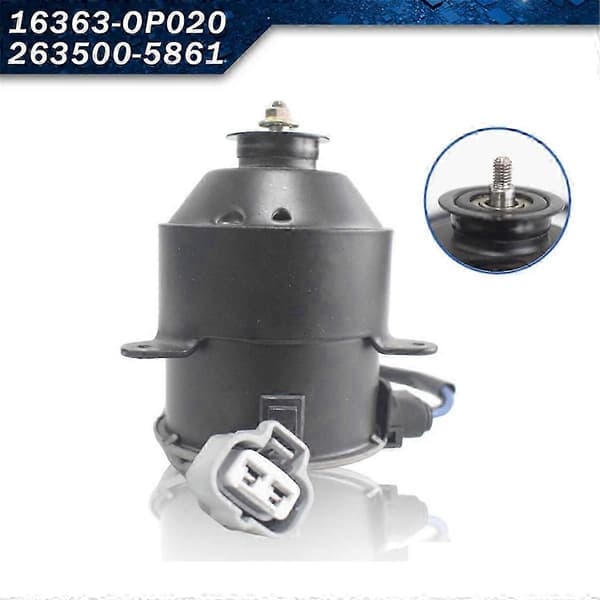 Bil Køleventilator Motor 16363 - 0P020 263500 - 5861 til Crown