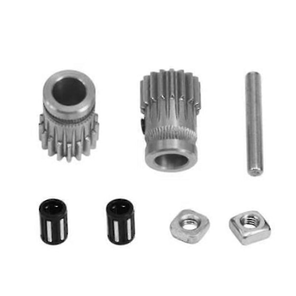 3D-skrivare Mk3 Driv Extruder Kugghjul Kit Drivkugghjul Extruderingshjul För Uppgradering Prusa I3 Mk2 Mk2s 3