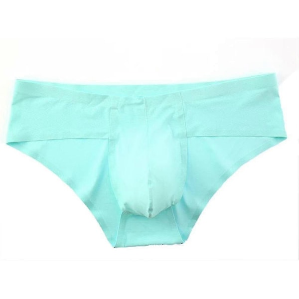Saumattomat miesten alushousut matalalla vyötäröllä, ohuet alushousut, pikkuhousut Light Blue XL