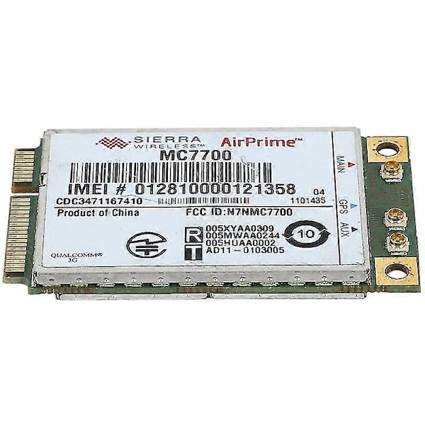3x Ulåst Mc7700 3g/4g Wwan Kort Til Airprime, 100mbps 4g/3g Lte/fdd/wcdma/edge Gps Modul Til Win