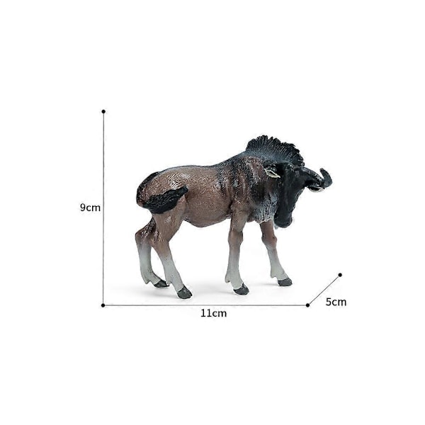 Gnu Modell Gnu Dekor Gnu Ornament Gnu Kognitiv Modell