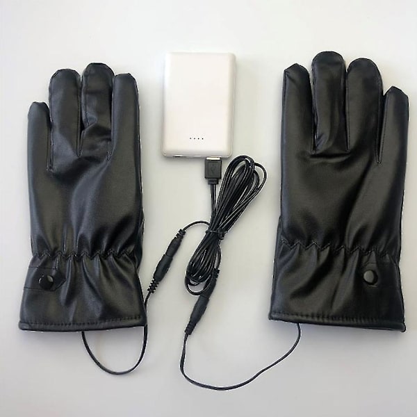 Paksunnettu vuori, kokosormihanskat, sähkölämmitteiset lämpöhanskat naisille ja miehille Hand heating