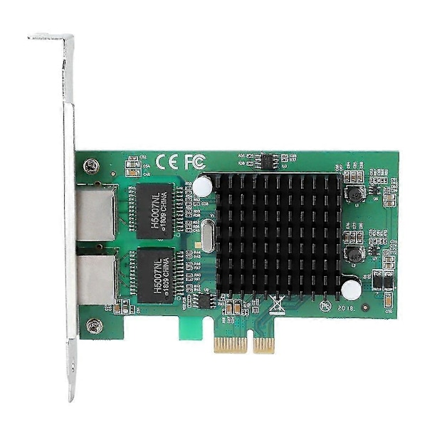 Til Intel 82575 Pci-e X1 2-port Gigabit Ethernet Server Adapter Netværkskort Til Pc