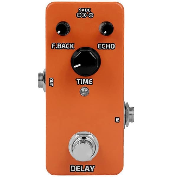 Gitar Effekt Elektrisk Gitar Pedal Stereo Analog Delay Gitar Effekt Tilbehør