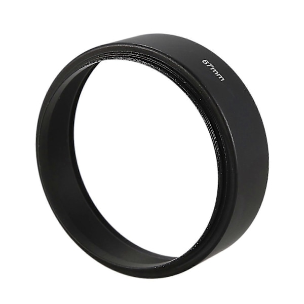 67mm Standard Metal Modlysblænde til Montering