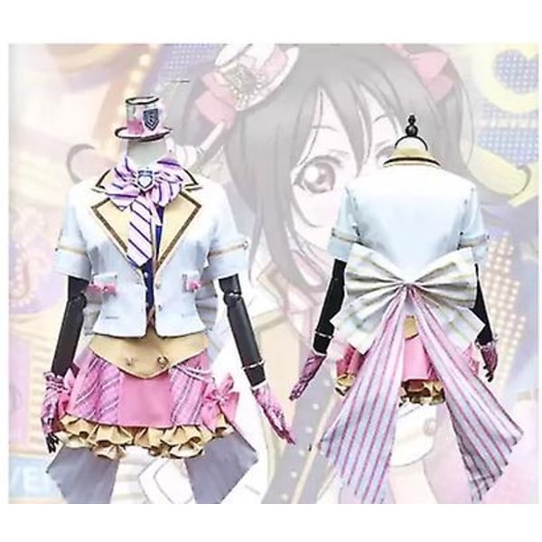 Anime Cosplay Kostym Love Live Bukett Awakening Girls Lolita Uniform Dress Suit XL