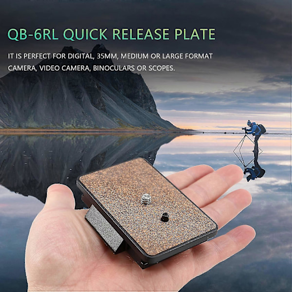 Ny Quick Release Plade Til Qb-6rl Ph-368 Ph-268r /288r -870rm Dc70