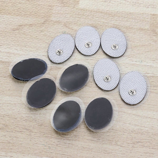 10 st/5 set Fysioterapi Nerv Muskelstimulator Kroppsmassage Självhäftande Gel Elektroder Pads