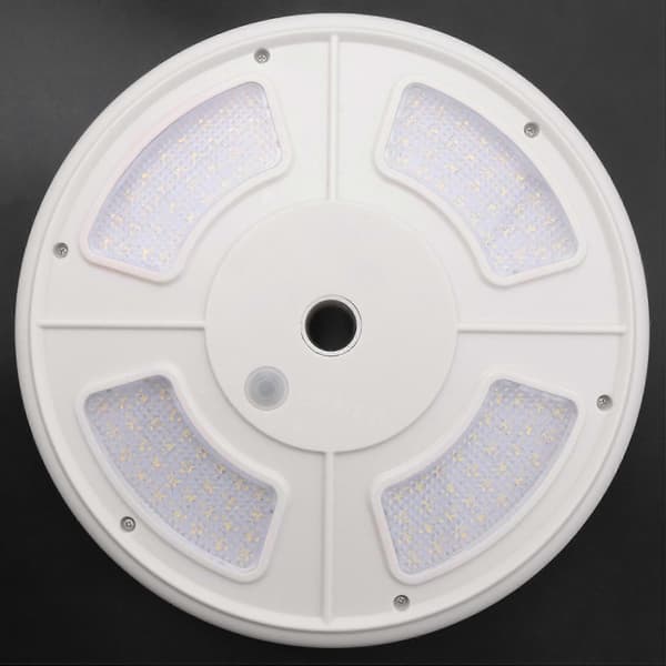 Solar Flagstangslys 128 Led Solar Flagstangslys Super Klare Solar Flagstangslys