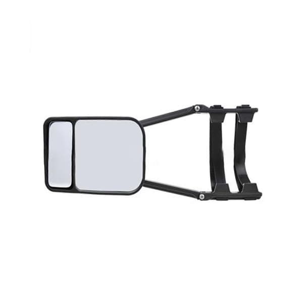 Clip-on slepespeil, justerbart, uttrekkbart slepespeil, dobbeltspeil