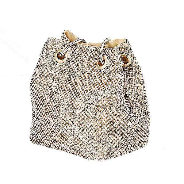 Fash Skinnende Perler Clutch Håndtaske Til Kvinder Brude Bryllup Et Kæder Shou