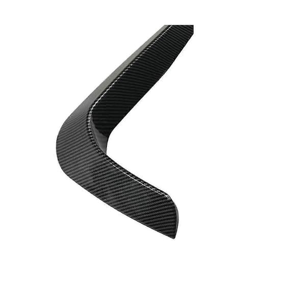 Bil Kulfiber Frontkofanger Splitter Spoiler Trim Tågelygte Canard Til 3 Serie E90 E91 2009-2012
