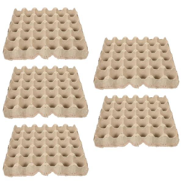5 st Tom Äggkartong Äggbricka 30-pack Pappersmassa Ägglåda Pappersmassa Äggfack