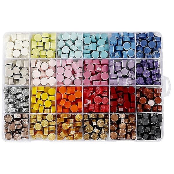 Voksseglsæt, Forseglingsvoks Tape 645 Vokssegl Perler, Vokssegl, Voksske, Til Bryllupsinvitationer, Vin