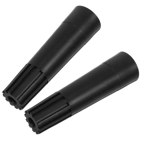 2 stk. kosteforlengerstang adaptertips plast gjengede håndtakstips endeadapter for mopp