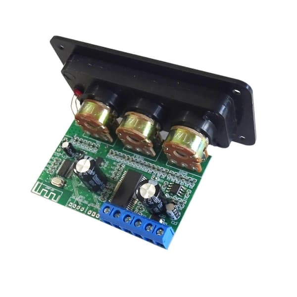 Mini Bluetooth 5.0 Forstærker Stereo 2x26w 8 Ohm Højttaler Lydforstærker Diskant Tonejustering Hjem