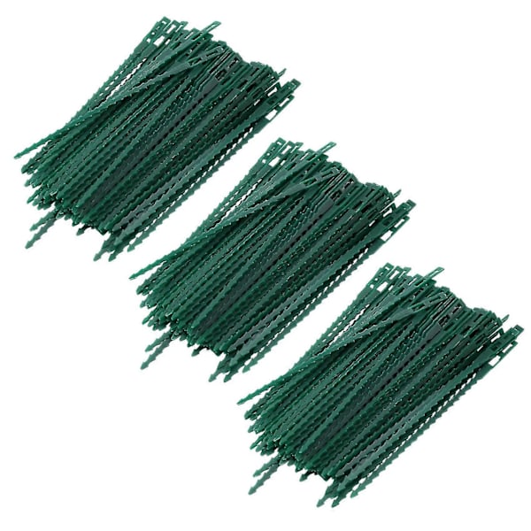 300 Stycken Justerbara Trädgårdsväxt Twist Ties, 17 cm Flexibla Plast Twist Ties Multifunktionella För S