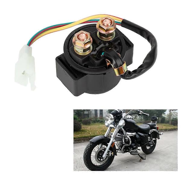 2-benet starterrelæ solenoid passer til Honda ATV 50cc 125cc 150cc 250cc
