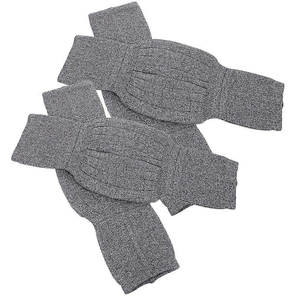 2 paria talvisia polvitukia polvenlämmittimiä hihoja unisex-polvitukia polvisuojia