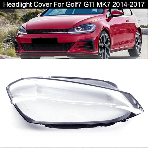Høyre frontlyktdeksel for bil, lyktglassdeksel for Golf7 Mk7 2014-2017 5g1941752/5g1941