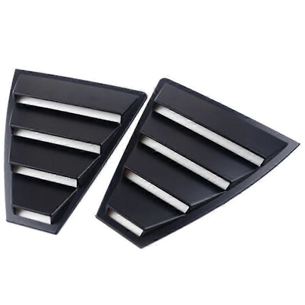 Bakre Sidofönster Louvers Vent Cover Trim Panel Fönsterblinds Triangulära För 2017 2018 2019