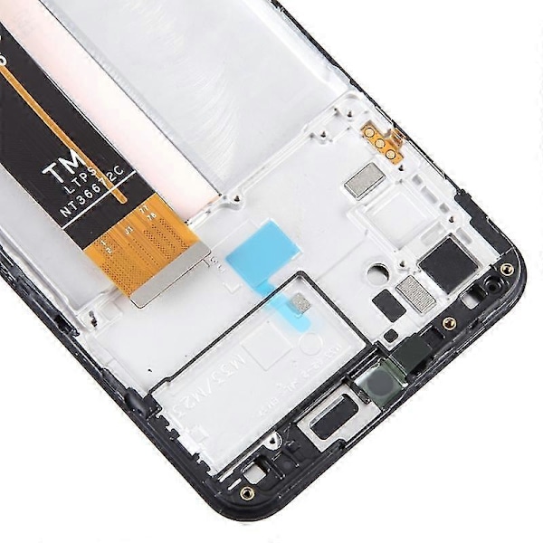 For Samsung Galaxy M23 5G M236B Grad B LCD-skjerm og Digitizer-enhet + Ramme Erstatningsdel