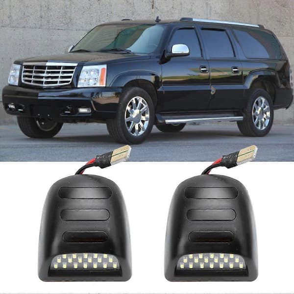 2 stk. LED nummerpladelygte Passer til Chevy Silverado 1500 1999-2013 DC12V