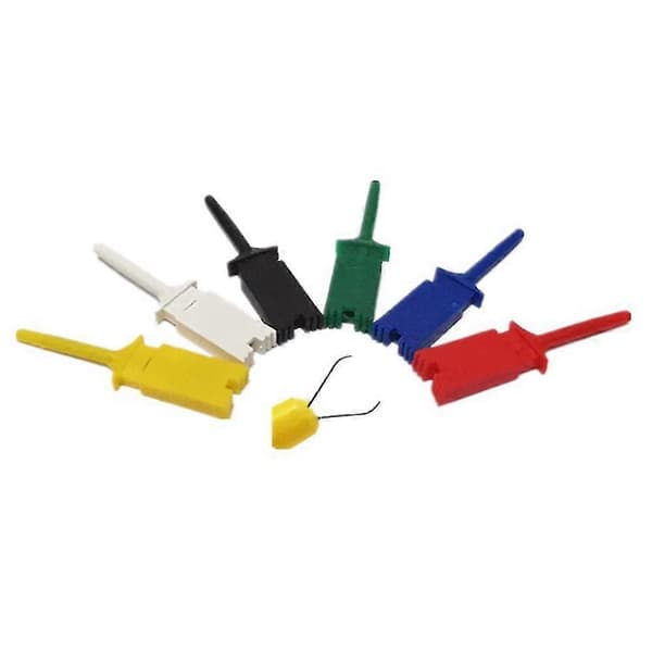 10 stk. testhager til analysatorer, testclips, flad testforbindelse til elektronisk test